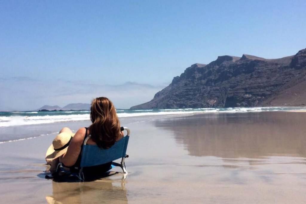 Lanzarote Famara Beach Exterior foto